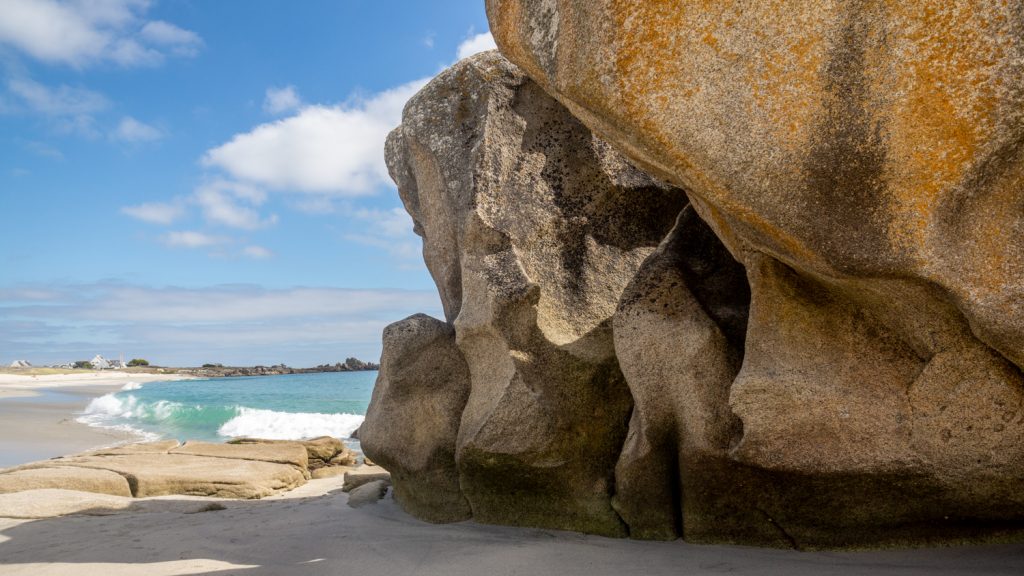 Rocher plage du Goudul