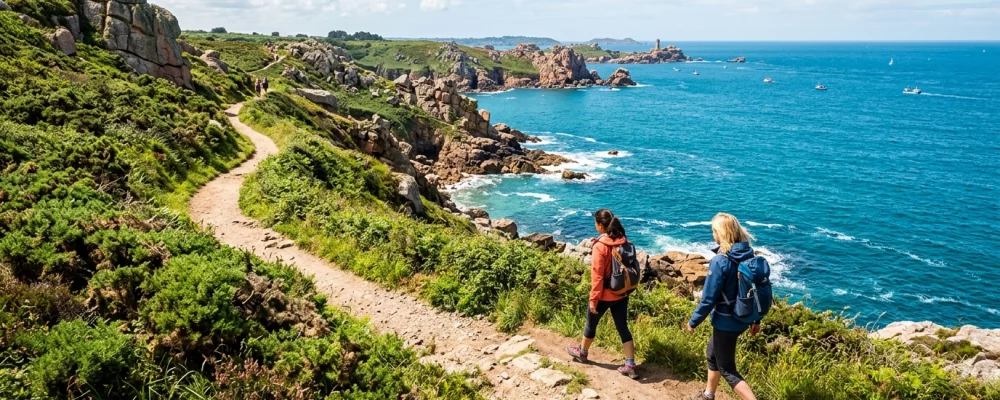 Lire la suite à propos de l’article Les sentiers du GR 34 à Treffiagat à 5 minutes  des Aquarelles de Linette